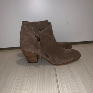 Sam Edelman Packer Ankle Bootie (Brown/Tan)